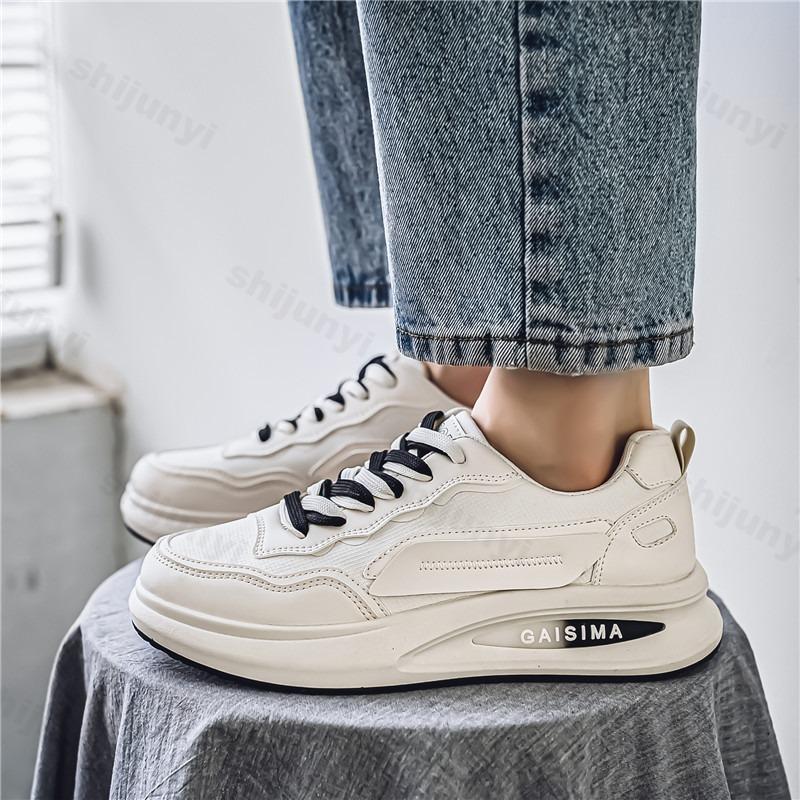 Fashion 2025 Autumn New Men's Thick Soled Fashion Casual Shoes Comfortable Versatile Thick Soled Sports Shoes Low Top Platform sneakers