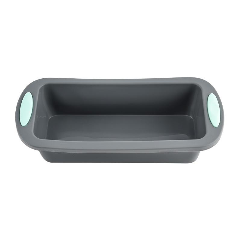 Silicone Kitchen Baking Tray Nonstick Rectangular Pan Flexible Bread Cake Muffin Mold Versatile Bakeware for Home Oven Use