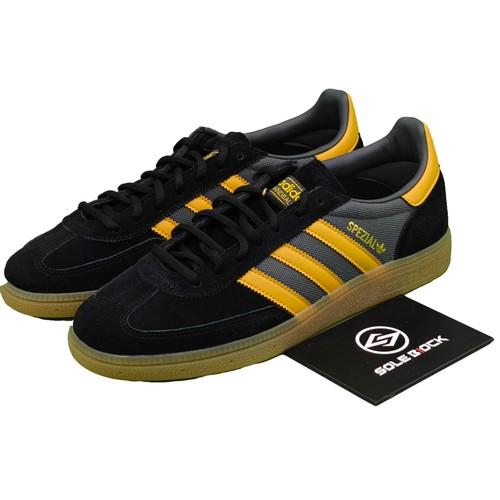 

adidas Handball Spezial Black Preloved Yellow - If9528 - IF9528 EU 35.5 чорний