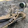 711L Flat-End Flex Head EDC Ratchet Wrench - Silver
