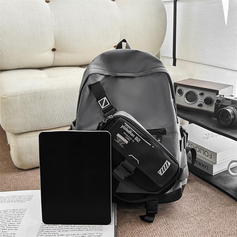 Großes Fassungsvermögen Schülerrucksack Unisex Rucksack Leichter Wasserdichter Rucksack