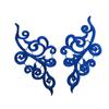 1Pairs Embroidery Patches for Clothing Applique Sewing Accessories