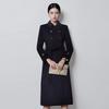 Women's Professional 50% Wool Long Overcoat