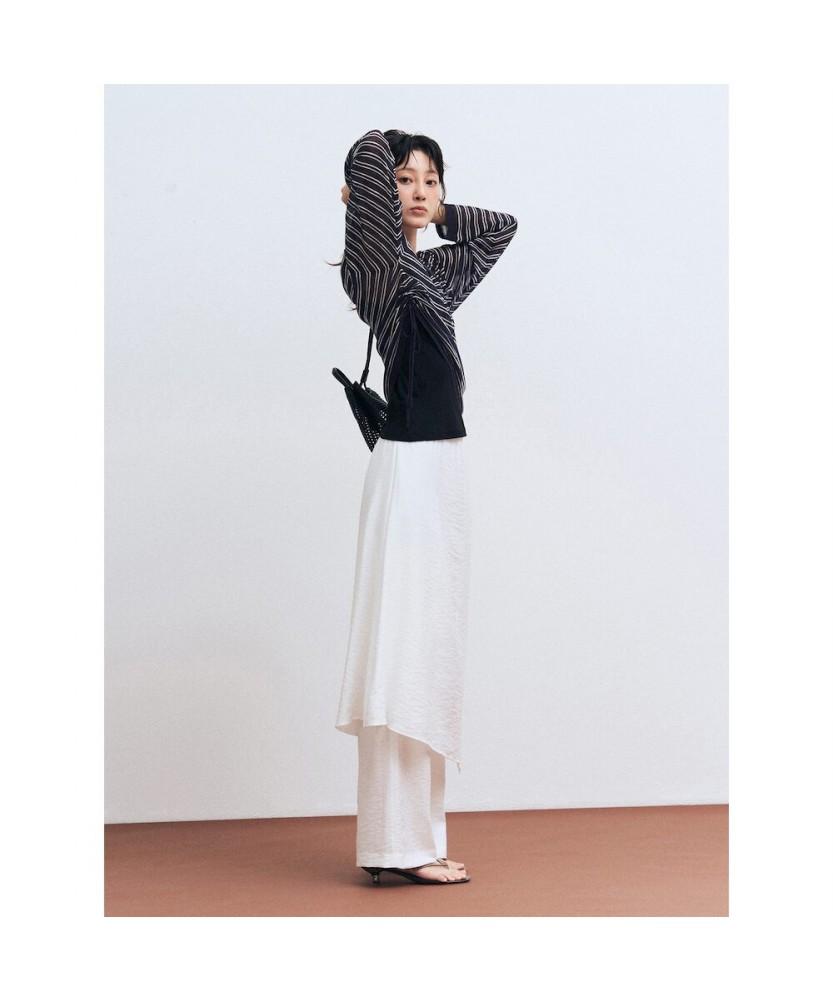 8seconds Scalloped Stripe Pullover Navy
