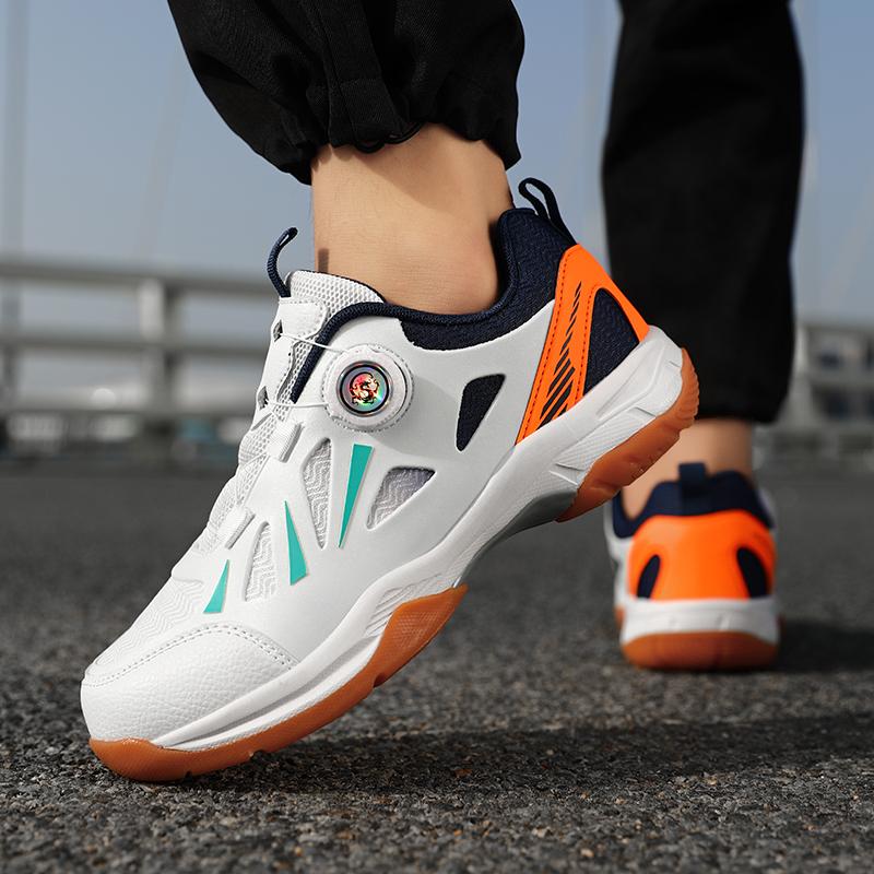 High Quality Knob Men's Tennis Shoes Breathable Women's Badminton Shoes Professional Table Tennis Sneakers Men tenis masculino