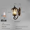 Nufeng Outdoor New Chinese Roman Wall Lamp