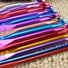 Comfortable Crochet Needles Set Multicolored Handle Crochet Knitting Knitting Needle  Sewing Tools