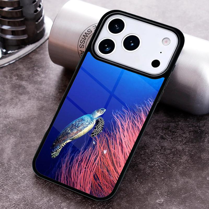 Cartoon Turtle soft Phone Case For iPhone 17 16 15 14 13 12 11 Pro Max Plus 17Air Soft Silicone Cover