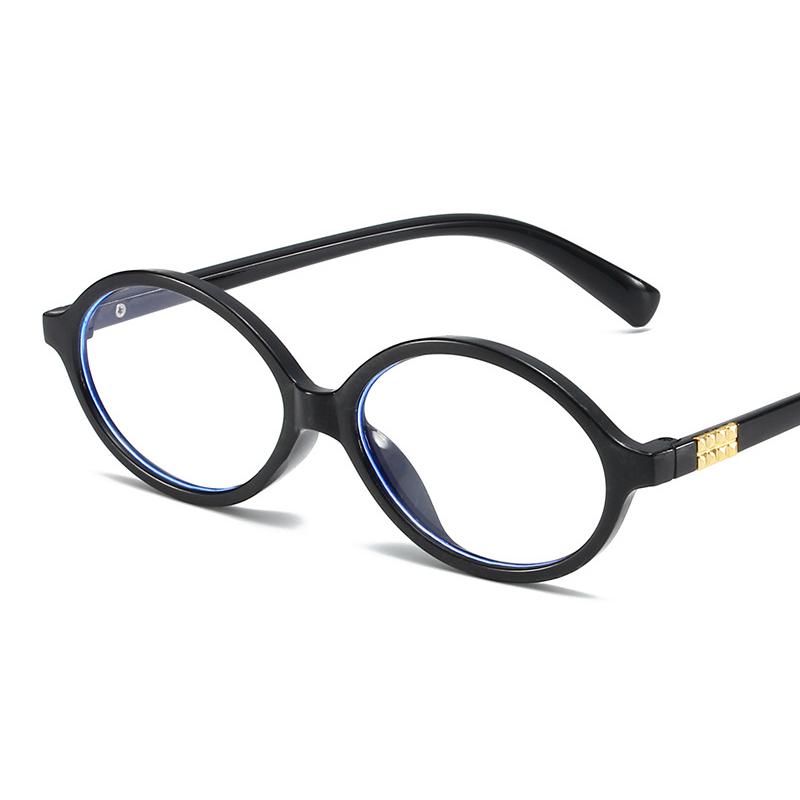 New Oval sunglasses For women Fashion Brand Black Small Frame Sun Glasses Female Retro Clear Lenses Eyewear Lady Trendy UV400