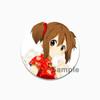 32/44/58mm Kotobuki Tsumugi Hirasawa Yui Akiyama Mio Tainaka Ritsu Cartoon Badge Comic Brooch Pins for Clothes Backpack Jewelry Accessories