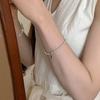 PANJBJ 925 Sterling Silver Beads Fish Bracelet for Women Design Retro Minimalism Fashion Jewelry Party Gift Dropshipping