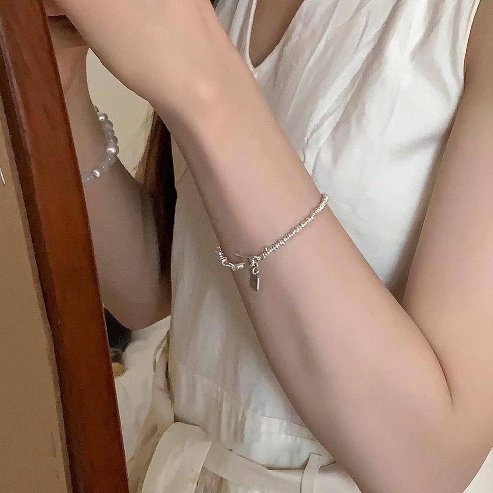 PANJBJ 925 Sterling Silver Beads Fish Bracelet for Women Design Retro Minimalism Fashion Jewelry Party Gift Dropshipping
