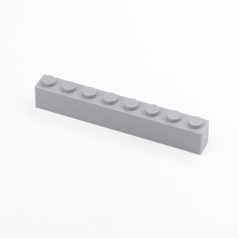 Small Particle Building Block Parts, Brick 1x8 Long Brick, Basic Accessories