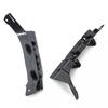 Fit For 2004 2006 2006 BMW X5 Front Driver and Passenger Side Bumper Bracket Set