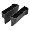 Car Seat Gap Organizer Car Seat Gap Filler Multifunctional PU Leather Seat Console Organizer Pocket For Phone Keys Cards Pens