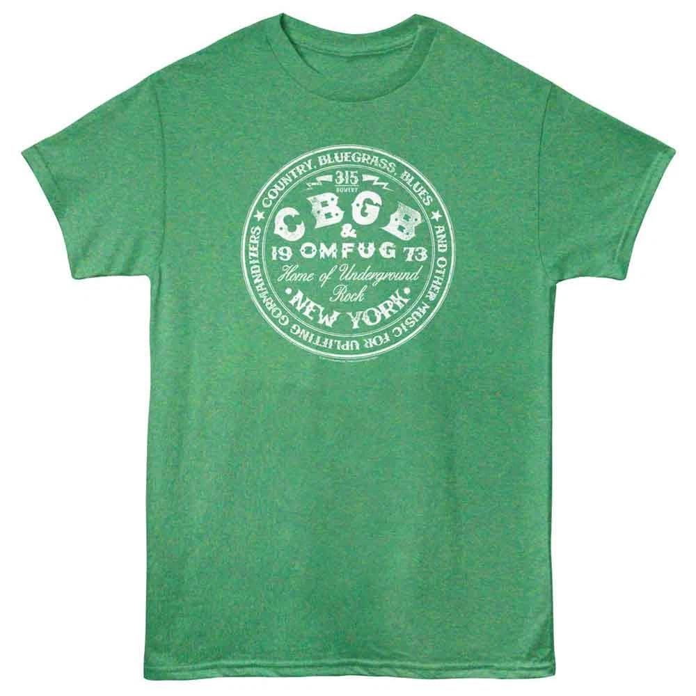 

CBGB - Circle - American Classics - Kelly Heather Adult Short Sleeve T-Shirt L