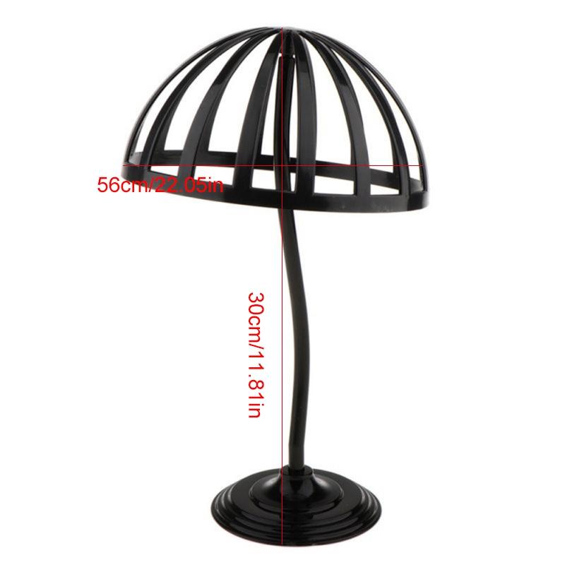 Skeleton Adult Hat Display Rack Hat Rack Holder Black Three-dimensional Hat Holder for Adults