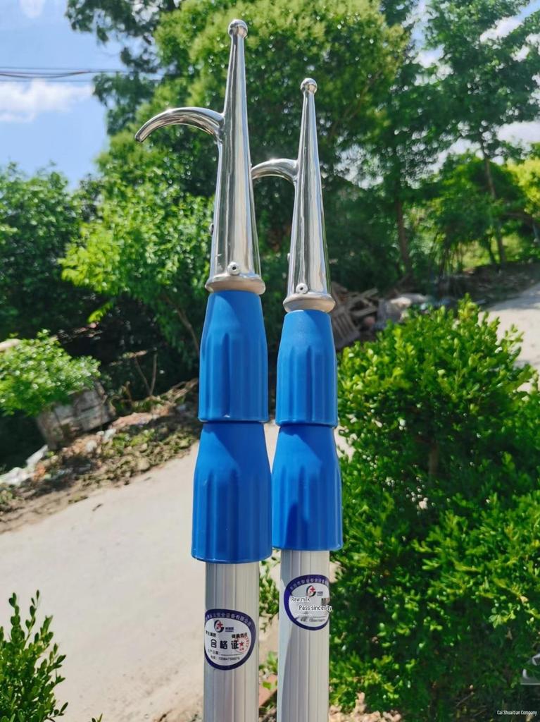 Telescopic Stainless Steel and Aluminum Alloy Marine Fire Hook for Boats and Yachts