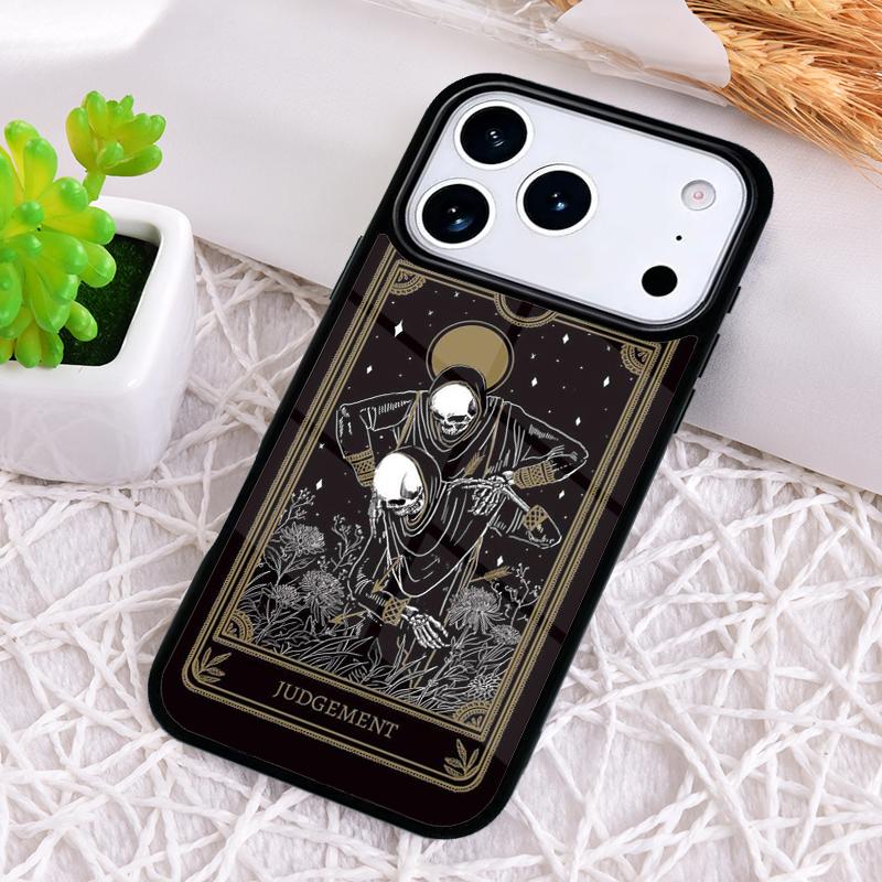 Tarot Card The Hermit Shockproof Phone Case for iPhone 17 Air 16e 15 11 12 14 13 Pro Max Cover Coque