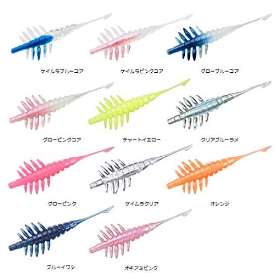 

DAIWA Worm Ebbing Stick inch Chart Yellow Lure 4.2