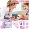 Non-Toxic Kids Makeup Kit For Children Washable Safety Nontoxic Pretend Play Make Up Toys For Children Little Princess Christmas Birthday Gift