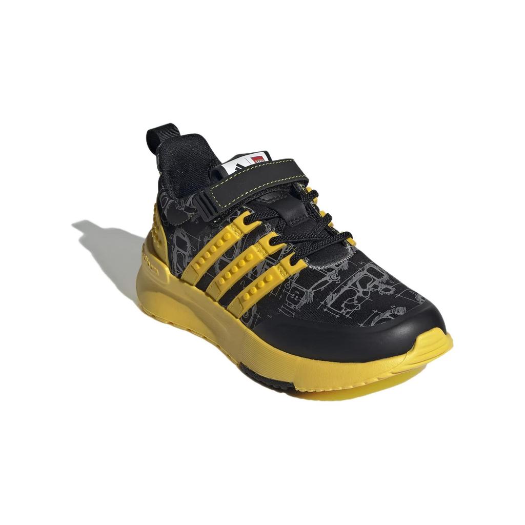 LEGO x Adidas Racer Tr 1.0 K Resistentes a la abrasión Caña baja Zapatillas de correr para niños Negro Amarillo Niños' GW1878