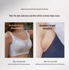 Women's Wirefree Full Coverage Push-Up Lace Minimizer Bra with Side Support and Adjustable Straps
