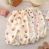Summer Breathable Loose Mosquito-proof Pants for Children Thin Version Cartoon Trousers Boys and Girls Thin Comfy Casual Pant