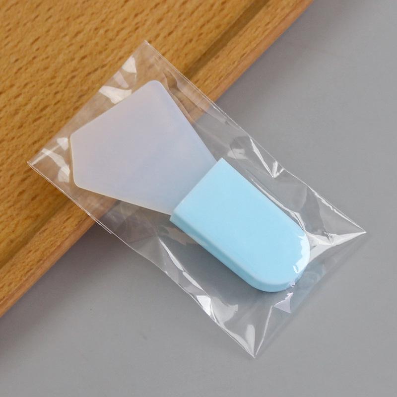 

Мягкая силиконовая кисть-веер для нанесения масок для лица и макияжа