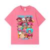 275 GSM Washed T-shirts 100% Cotton One Piece V44 Chopper Chibis Print Unisex Heavy Cotton T Shirt