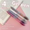 4 Piece Lytwtw's Gel Pen Creative Press Decompression Office School Supplies Stationery Kawaii Gel Pens School Office Use