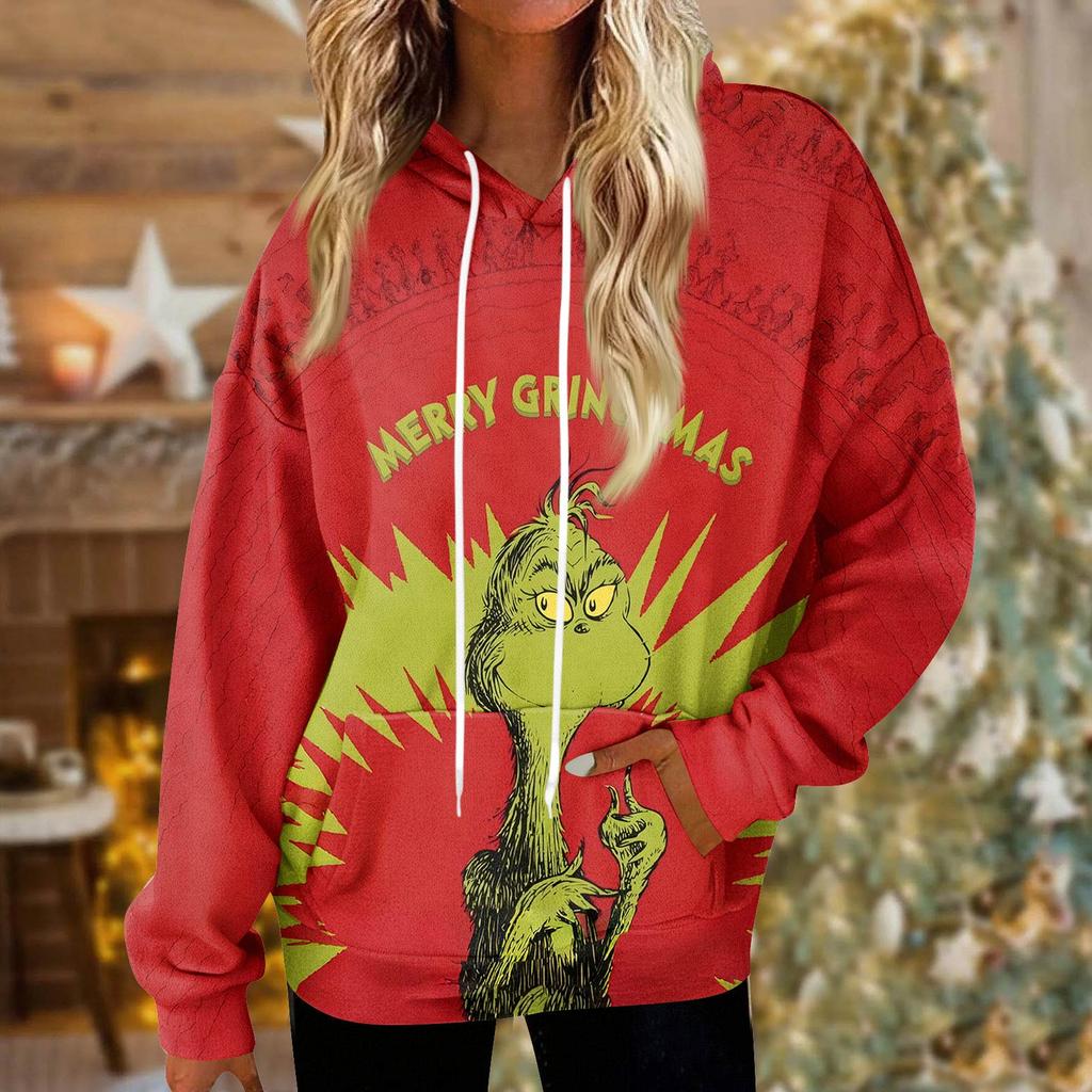 Dámské mikiny Oversized Zimní Plyšové Roztomilé Mikiny Pulovr Trendy Podzimní Zimní Oblečení