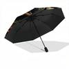 1pc Winter Cardinal Decor Automatic Folding Umbrella Durable Iron Frame,All Seasons Home Travel Outdoor Multifunctional Umbrella yy251115107
