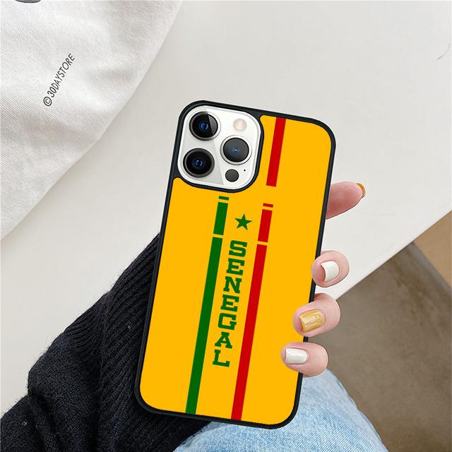 Senegal Flag Mobile Phone Cases Cover For iPhone 17 Air 16 15 14 12 13 11 Pro MAX Apple Plus Coque