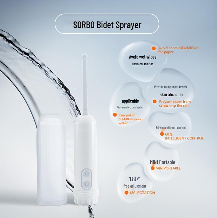 Electric Bidet Toilet Seat Cleaner for All Ages: Feminine, Baby, Pregnant, Elderly, Men & Women