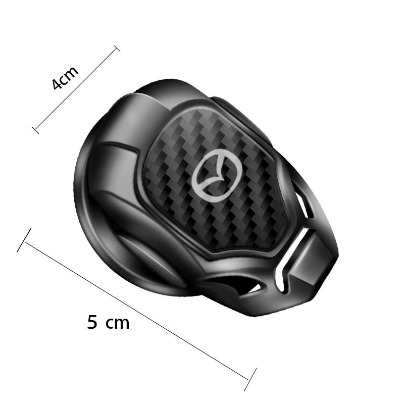 Alloy Car Engine Start Stop Button Cover Sticker For Mazda CX5 CX3 CX7 2 3 5 6 MX5 MX3 Axela Atenza Speed CX9 RX8 RX7 323 626