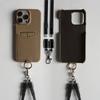 Multifunktionales Ladekabel-Lanyard Echtes Lederhülle Für iPhone 16 Pro Max 15Pro 11 13 12 14Pro Umhängeband Kartenfach