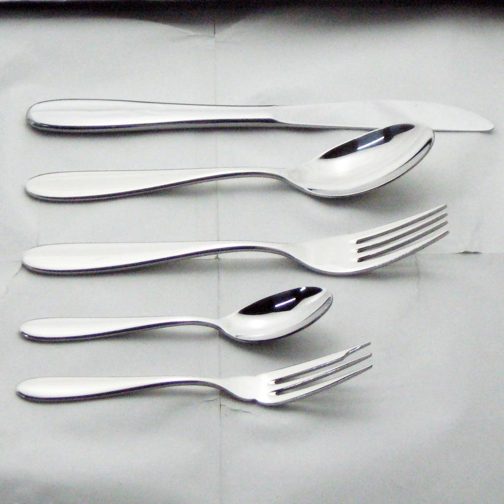 Todai Bono Dinner Cutlery for 1 Stainless Japan Set, 5pcs, person, 18-8 Steel, Tsubame-Sanjo,