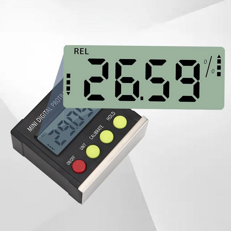 Digital Levels Electronic Levels Digital Inclinometer With Declivity Percentage Battery Operated Machinist Tools Protractor For