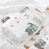 Pure Cotton Four-Layer Gauze Baby Bath Towel and Swaddle Blanket for Newborns