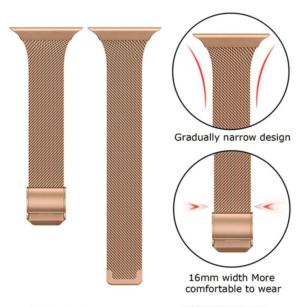 Metallarmband für Apple Watch Band 44mm 40mm 46mm 42mm 45mm 41mm 49mm Mailänder Armband iWatch Serie Ultra 11 10 9 8 7 6 SE Gürtel