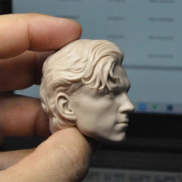 1/6 Male Head Sculpt,Tobey Maguire/Peter Parker/James Franco/Tom Holland/Jake Gyllenhaal /William Dafoe for 12inch Action Figure