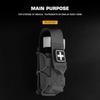 Closed Flap Tourniquet Pouch Medical Trauma Shears Pouch EMT Emergency Survival Med Pouch for Plate Carrier/Chest Rig Vest