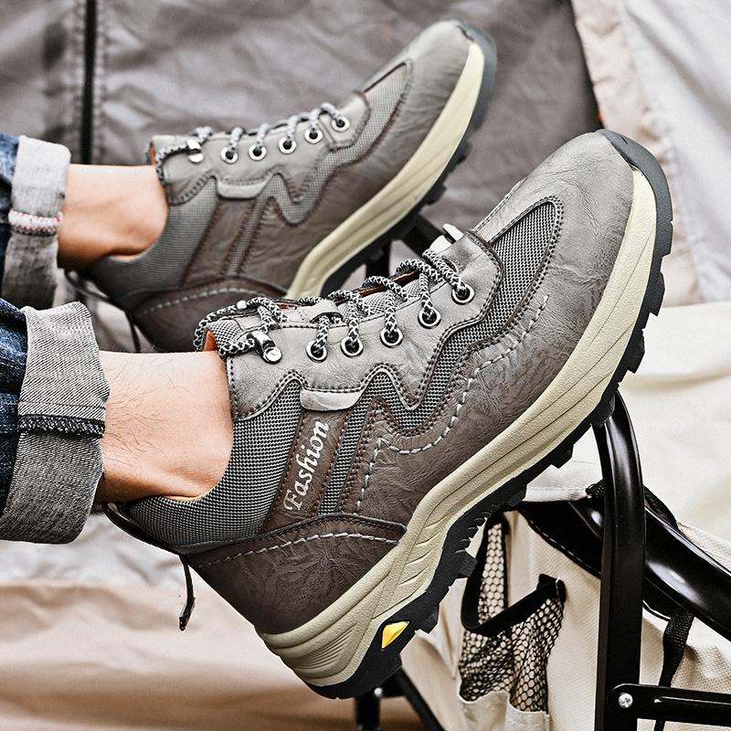 Pánská nová kožená outdoorová sportovní obuv obuv pro volný čas Business Kožené boty