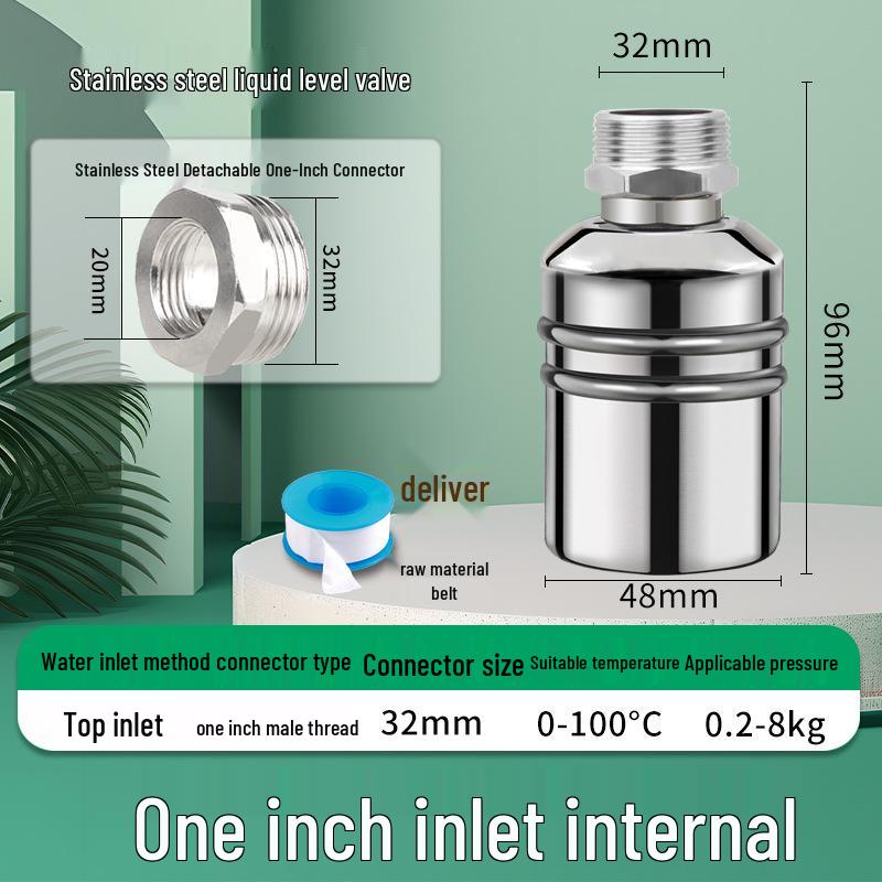 Automatic Water Tank Overflow Prevention Float Valve Controller