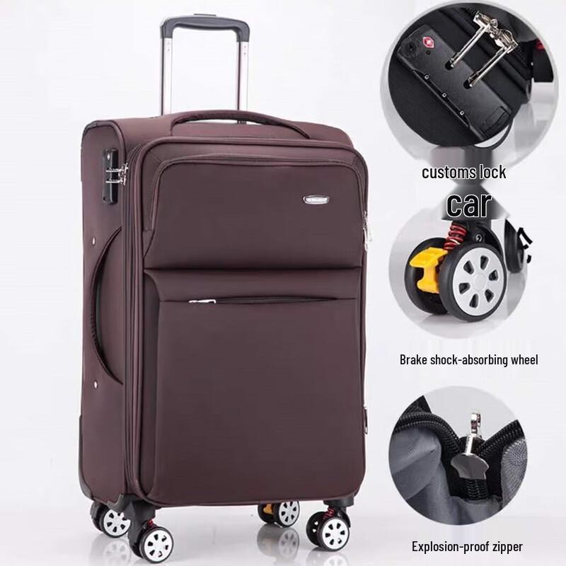 LIDU Oxford Cloth Universal Wheel Travel Luggage
