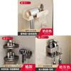 Modern Minimalist Wall Mount Hair Dryer Holder With Antislip Surface For Bathroom Storage