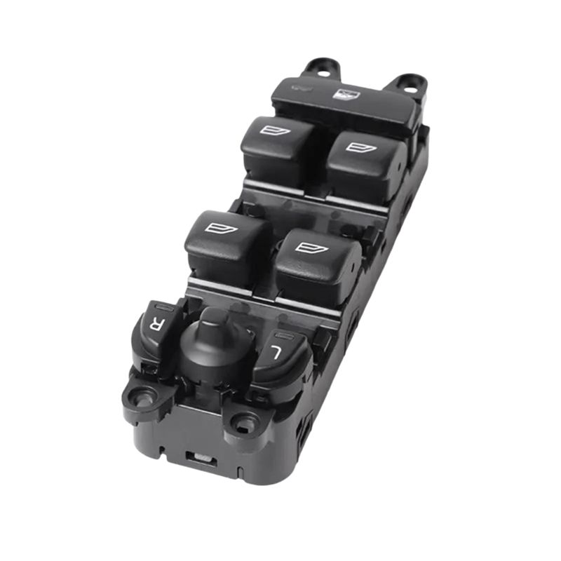 A42M-Left Front Power Master Window Regulator Switch 31453266 For Volvo XC60 S60 2009-2018 LHD Window Control Lift Button чёрный