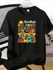 Mens Tee Summer Grade Up Letter Sunglasses Print Cotton Short Sleeve Male Casual Streetwear Out
