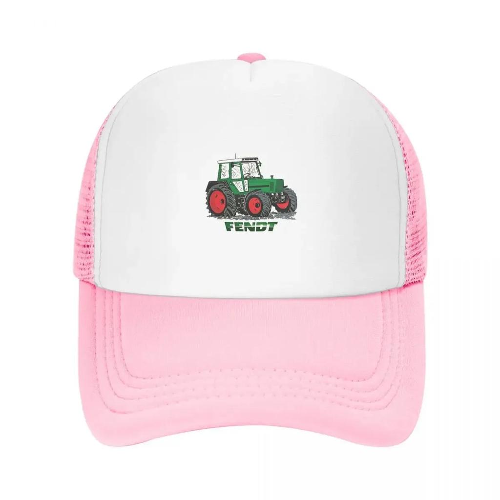 Fendt Grüne Kappe Mode Lässig Netz Baseballkappen Verstellbare Mütze Hip Hop Sommer Unisex Baseballkappen Mehrfarbig